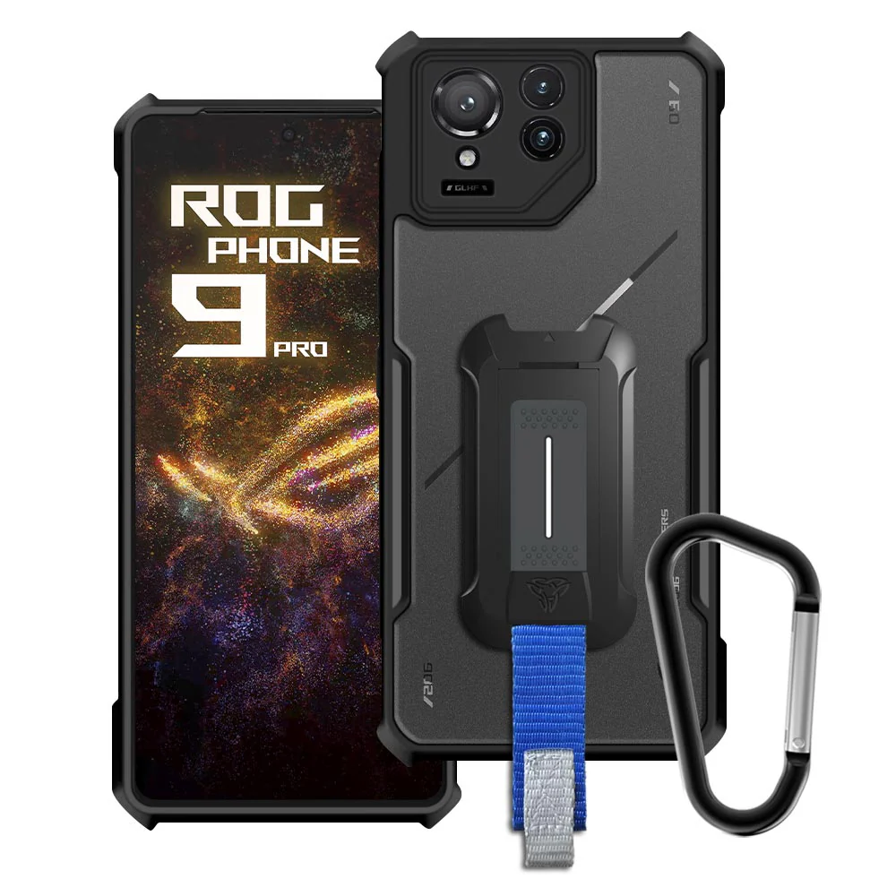 TX-AS24-ROG9P | Asus ROG Phone 9 Pro Case | Slim Shockproof Case w/ KEY Mount & Carabiner