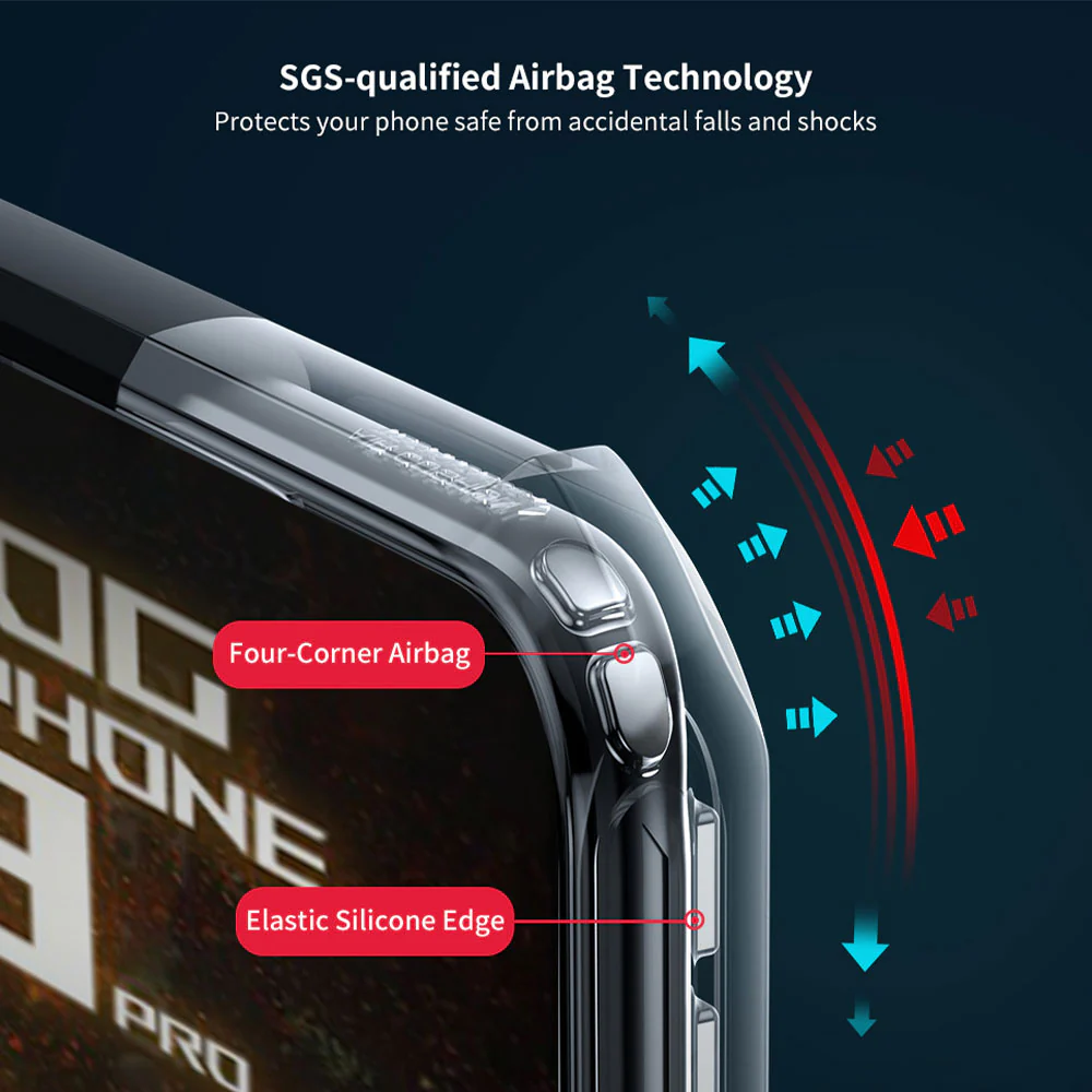 TX-AS24-ROG9P | Asus ROG Phone 9 Pro Case | Slim Shockproof Case w/ KEY Mount & Carabiner - Image 7