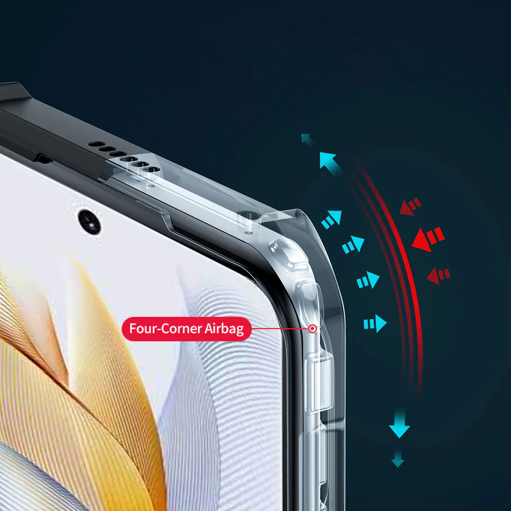 TX-HR23-H90 | Honor 90 Case | Slim Shockproof Case w/ KEY Mount & Carabiner - Image 8