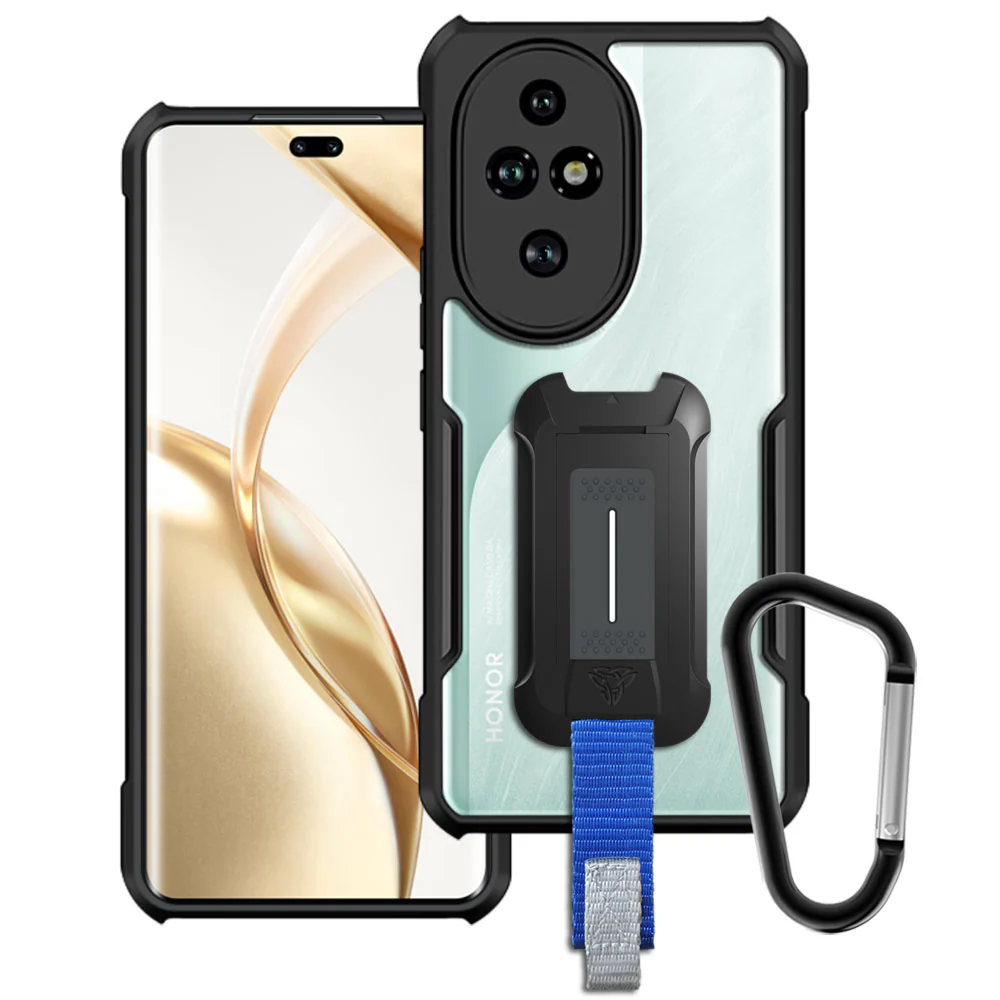 TX-HR24-200P | Honor 200 Pro Case | Slim Shockproof Case w/ KEY Mount & Carabiner
