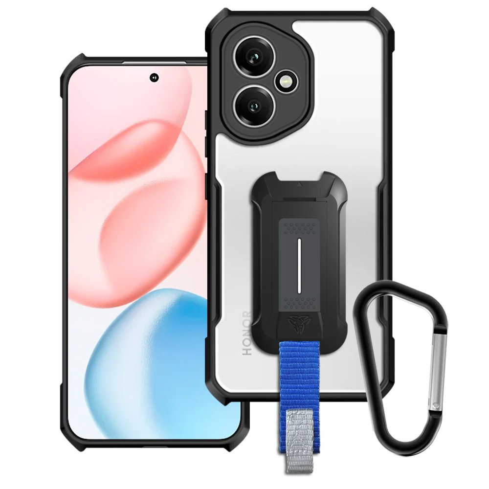 TX-HR25-400 | Honor 400 Case | Slim Shockproof Case w/ KEY Mount & Carabiner