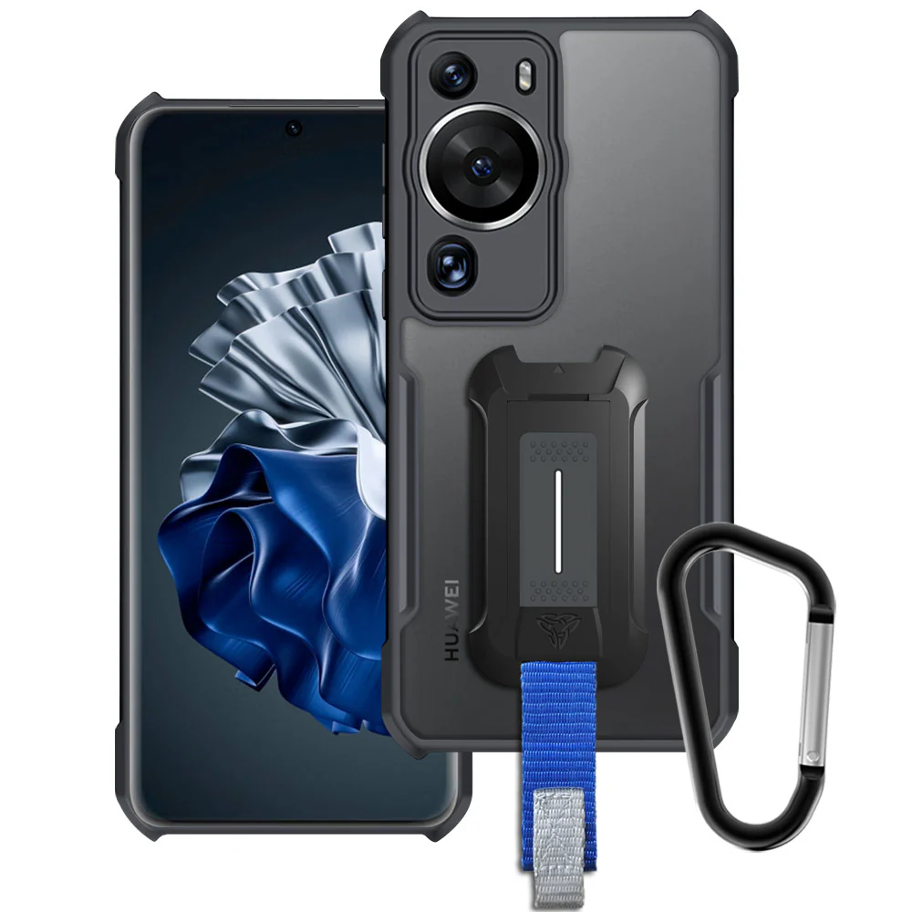 TX-HW23-P60P | Huawei P60 Pro Case | Slim Shockproof Case w/ KEY Mount & Carabiner