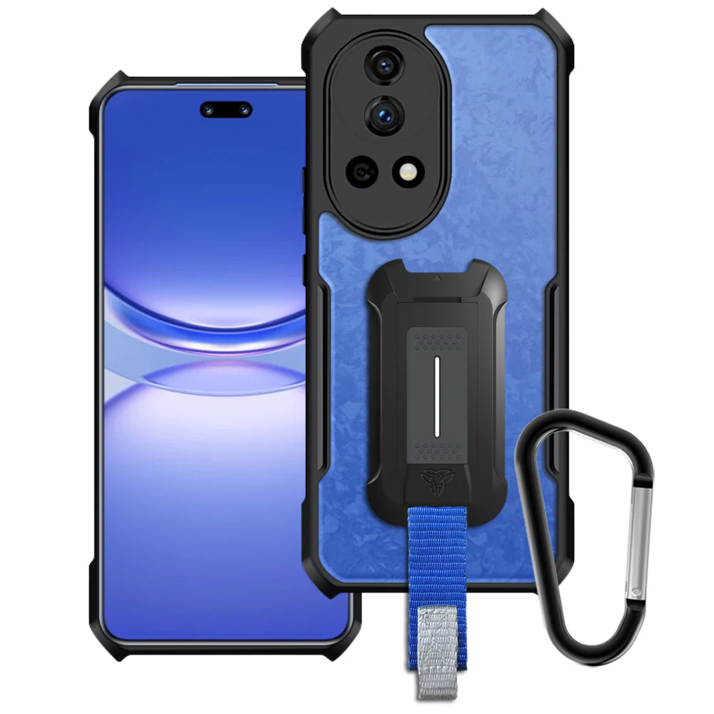 TX-HW24-NV12PRO | Huawei Nova 12 Pro Case | Slim Shockproof Case w/ KEY Mount & Carabiner