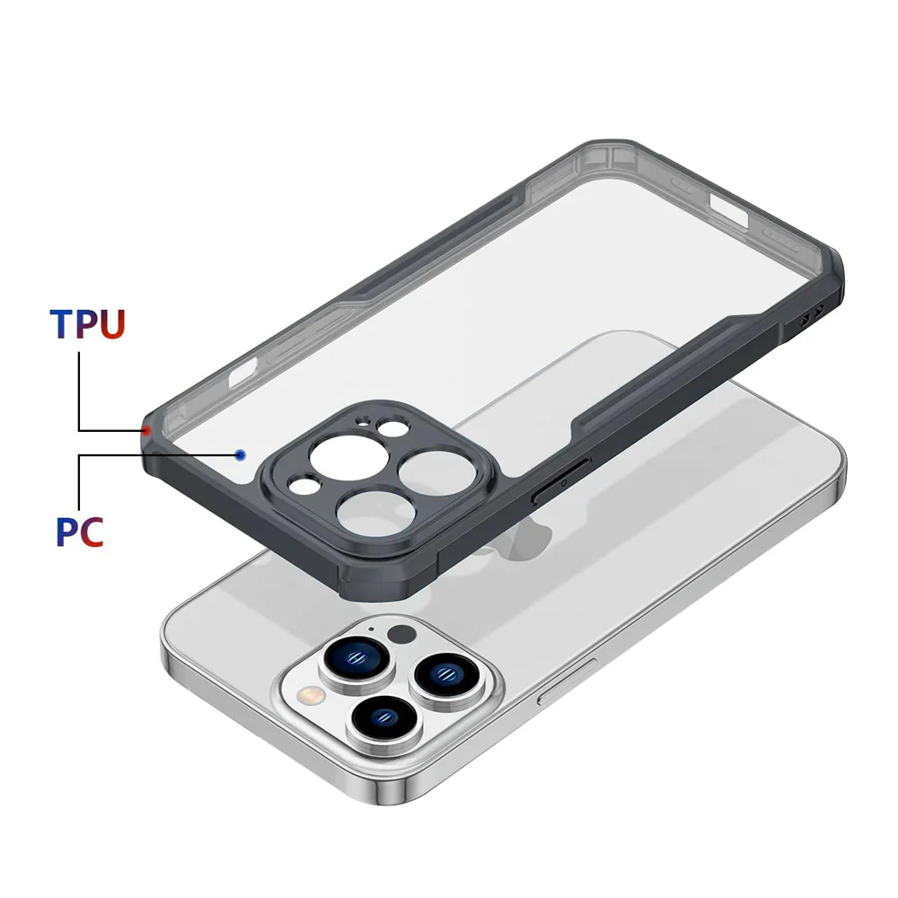 TX-IPH-12PMX | iPhone 12 Pro Max Case | Slim Shockproof Case w/ KEY Mount & Carabiner - Image 8