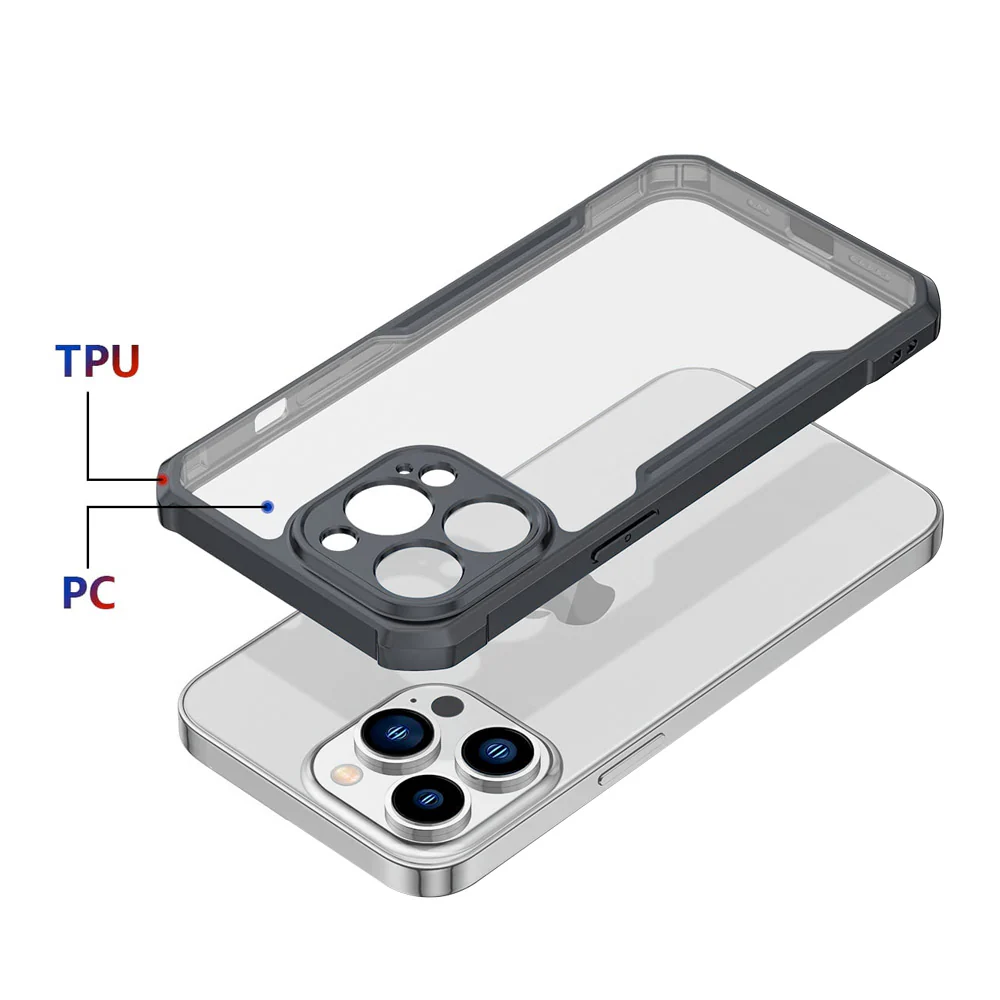 TX-IPH-13PMX | iPhone 13 Pro Max Case | Slim Shockproof Case w/ KEY Mount & Carabiner - Image 8