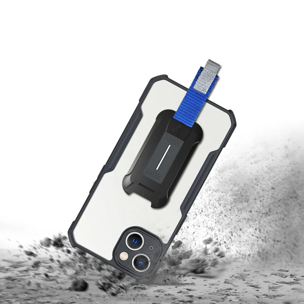 TX-IPH-14 | iPhone 14 Case | Slim Shockproof Case w/ KEY Mount & Carabiner - Image 2