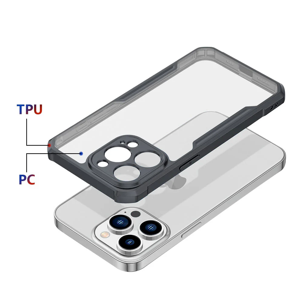 TX-IPH-15PMX | iPhone 15 Pro Max Case | Slim Shockproof Case w/ KEY Mount & Carabiner - Image 8