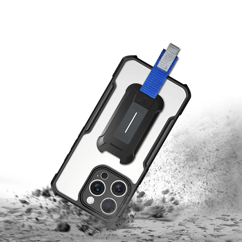 TX-IPH-16PRO | iPhone 16 Pro Case | Slim Shockproof Case w/ KEY Mount & Carabiner - Image 8