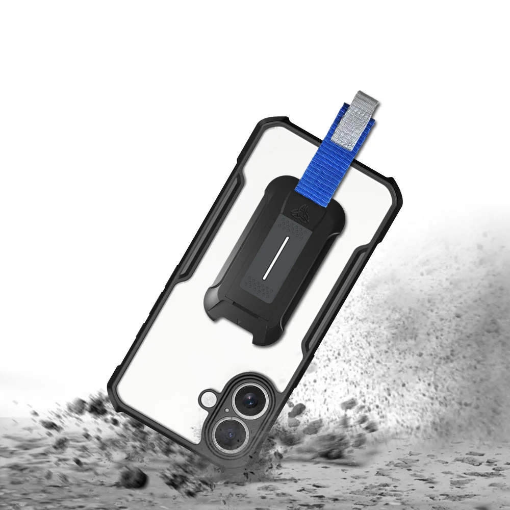 TX-IPH-17 | iPhone 17 Case | Slim Shockproof Case w/ KEY Mount & Carabiner - Image 8
