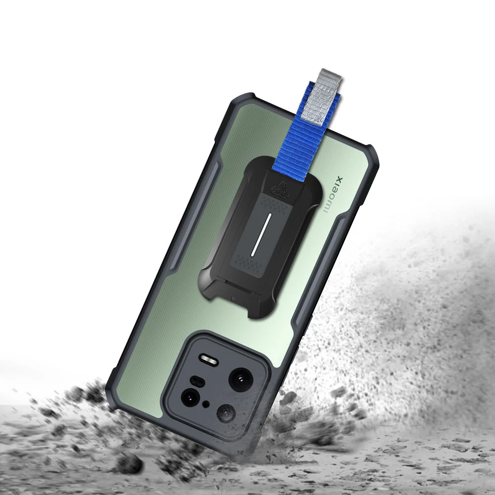 TX-Mi22-M13P | Xiaomi 13 Pro Case | Slim Shockproof Case w/ KEY Mount & Carabiner - Image 2