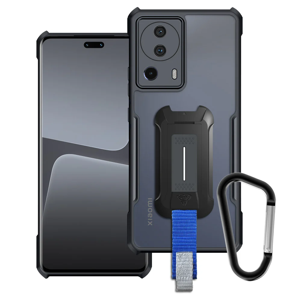 TX-Mi23-M13L | Xiaomi 13 Lite Case | Slim Shockproof Case w/ KEY Mount & Carabiner