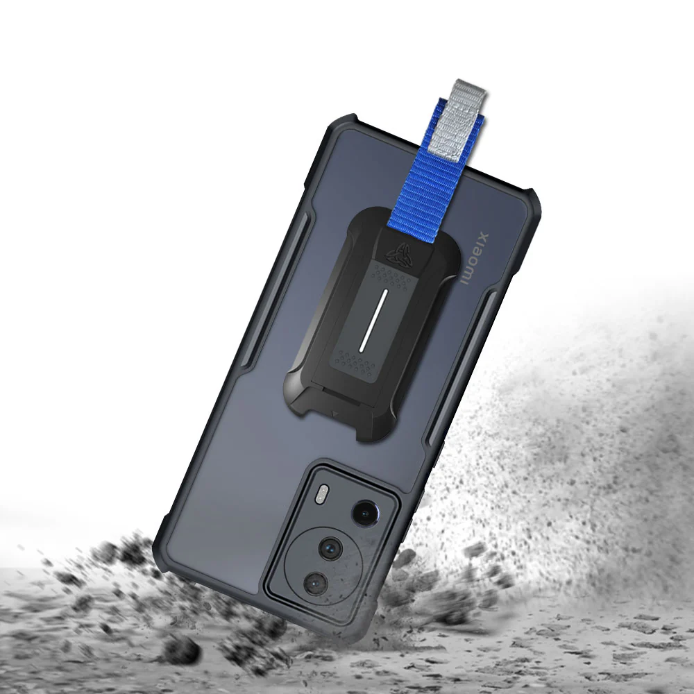 TX-Mi23-M13L | Xiaomi 13 Lite Case | Slim Shockproof Case w/ KEY Mount & Carabiner - Image 2