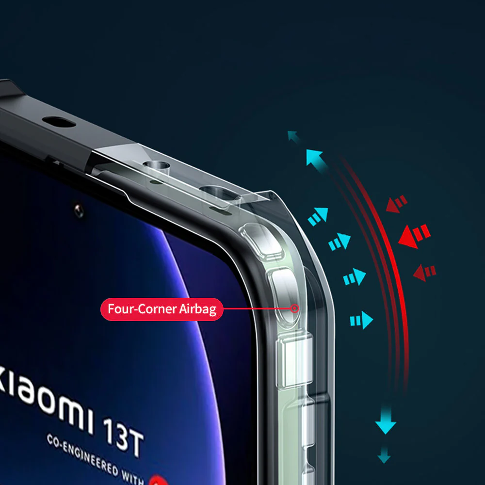 TX-Mi23-M13T | Xiaomi 13T / 13T Pro Case | Slim Shockproof Case w/ KEY Mount & Carabiner - Image 7