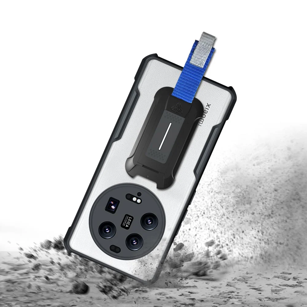 TX-Mi23-M13U | Xiaomi 13 Ultra Case | Slim Shockproof Case w/ KEY Mount & Carabiner - Image 2