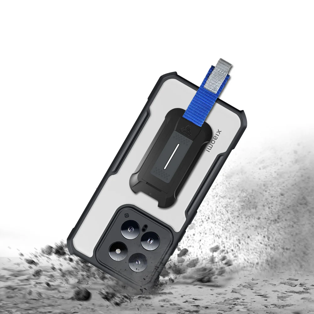 TX-Mi23-M14 | Xiaomi 14 Case | Slim Shockproof Case w/ KEY Mount & Carabiner - Image 2