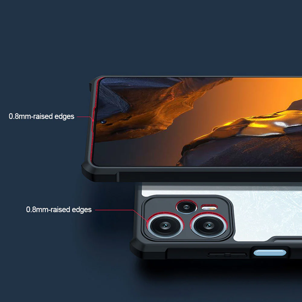 TX-Mi23-PCF5 |  Xiaomi Poco F5 Case | Slim Shockproof Case w/ KEY Mount & Carabiner - Image 8