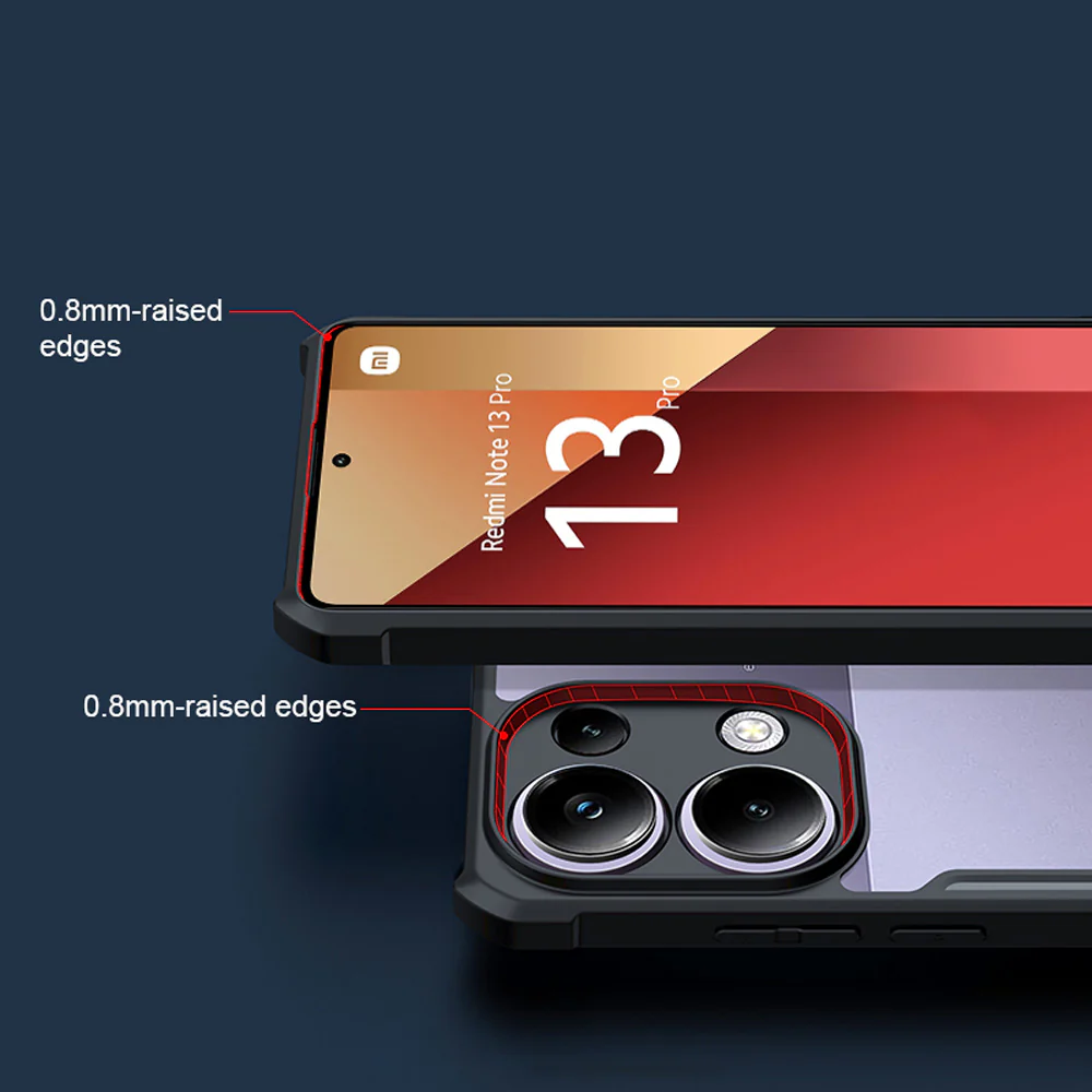TX-Mi24-RMN13P4G | Xiaomi Redmi Note 13 Pro 4G Case | Slim Shockproof Case w/ KEY Mount & Carabiner - Image 7