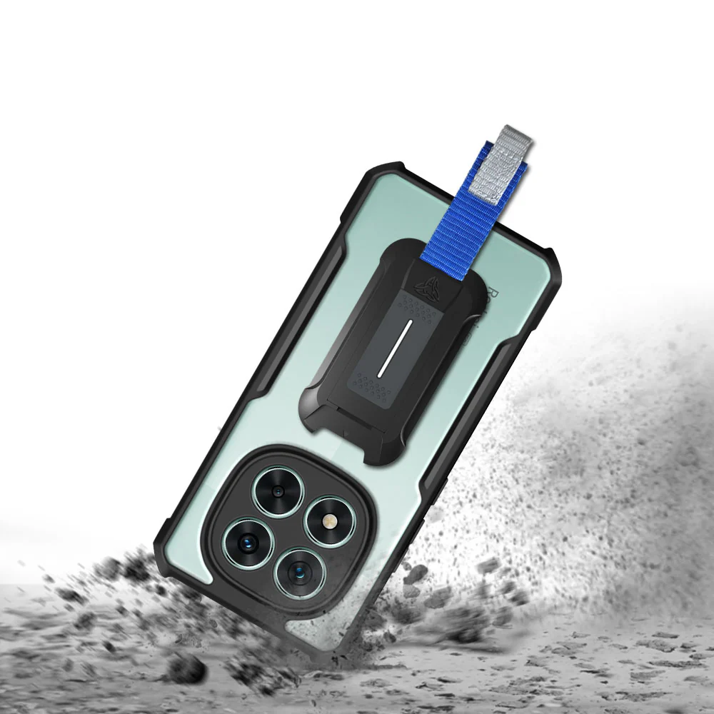 TX-Mi24-RMN14P5G |  Xiaomi Redmi Note 14 Pro 5G Case | Slim Shockproof Case w/ KEY Mount & Carabiner - Image 8