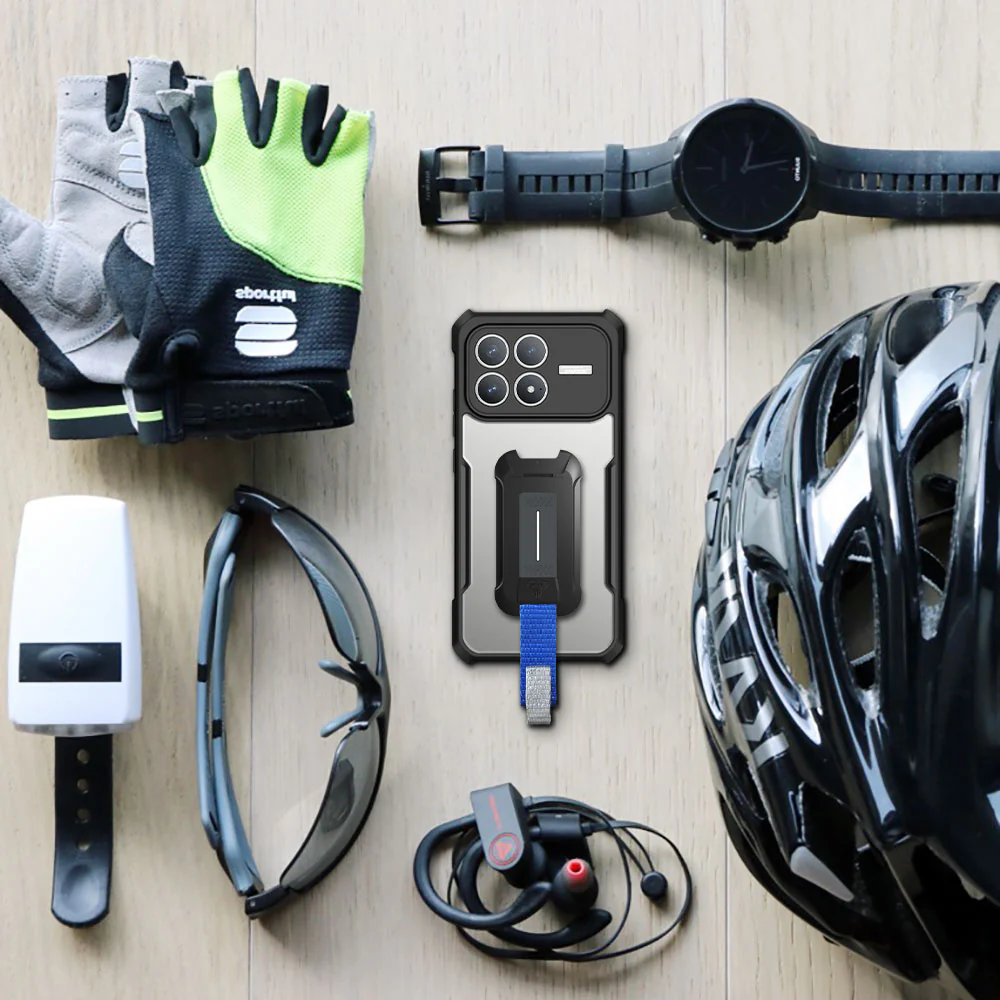 TX-Mi25-PCF8P | Xiaomi Poco F8 Pro Case | Slim Shockproof Case w/ KEY Mount & Carabiner - Image 9