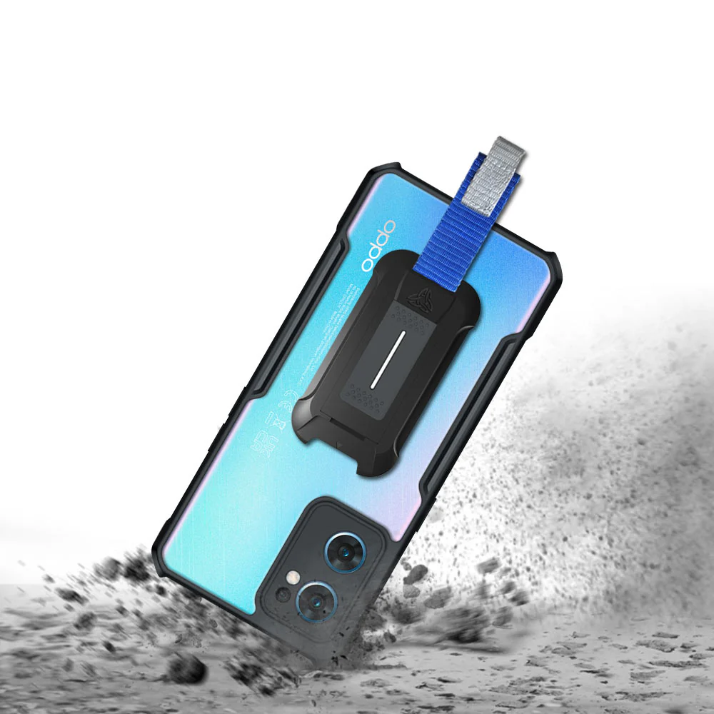 TX-OP22-FX5L |  OPPO Reno7 5G Case | Slim Shockproof Case w/ KEY Mount & Carabiner - Image 2
