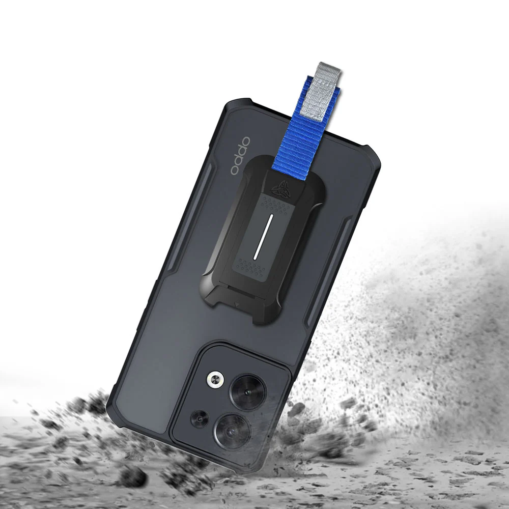 TX-OP22-RN8 |  OPPO Reno8 Case | Slim Shockproof Case w/ KEY Mount & Carabiner - Image 2