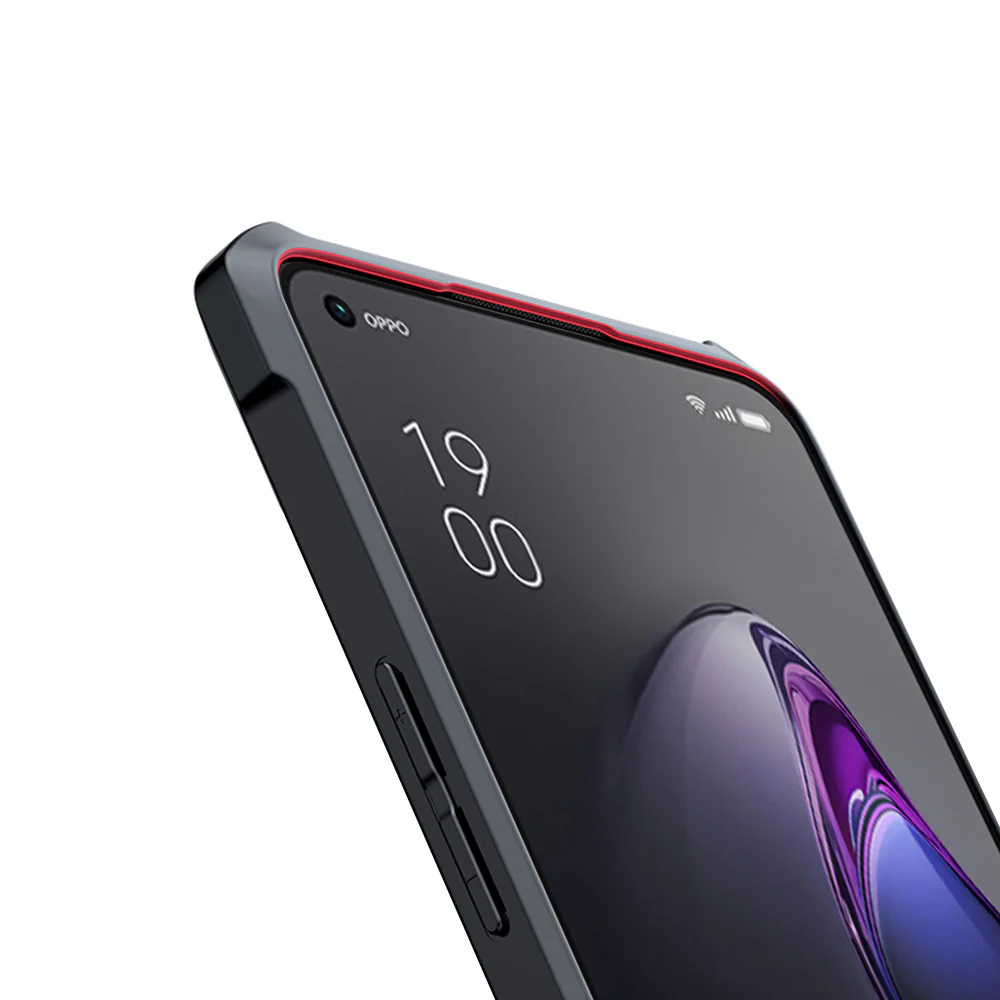 TX-OP22-RN8 |  OPPO Reno8 Case | Slim Shockproof Case w/ KEY Mount & Carabiner - Image 8