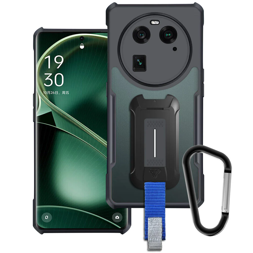 TX-OP23-FX6 |  OPPO Find X6 Case | Slim Shockproof Case w/ KEY Mount & Carabiner