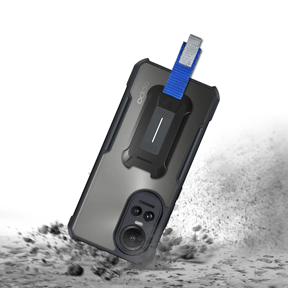 TX-OP23-RN10PR |  OPPO Reno10 Pro 5G / Reno10 5G Case | Slim Shockproof Case w/ KEY Mount & Carabiner - Image 8