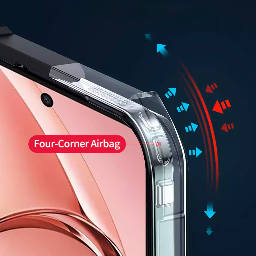 TX-OP24-A3X |  OPPO A3x 4G / A3x 5G Case | Slim Shockproof Case w/ KEY Mount & Carabiner - Image 7