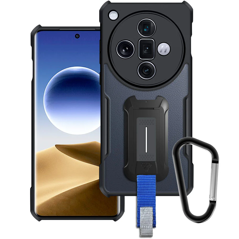 TX-OP24-FX7U | OPPO Find X7 Ultra Case | Slim Shockproof Case w/ KEY Mount & Carabiner