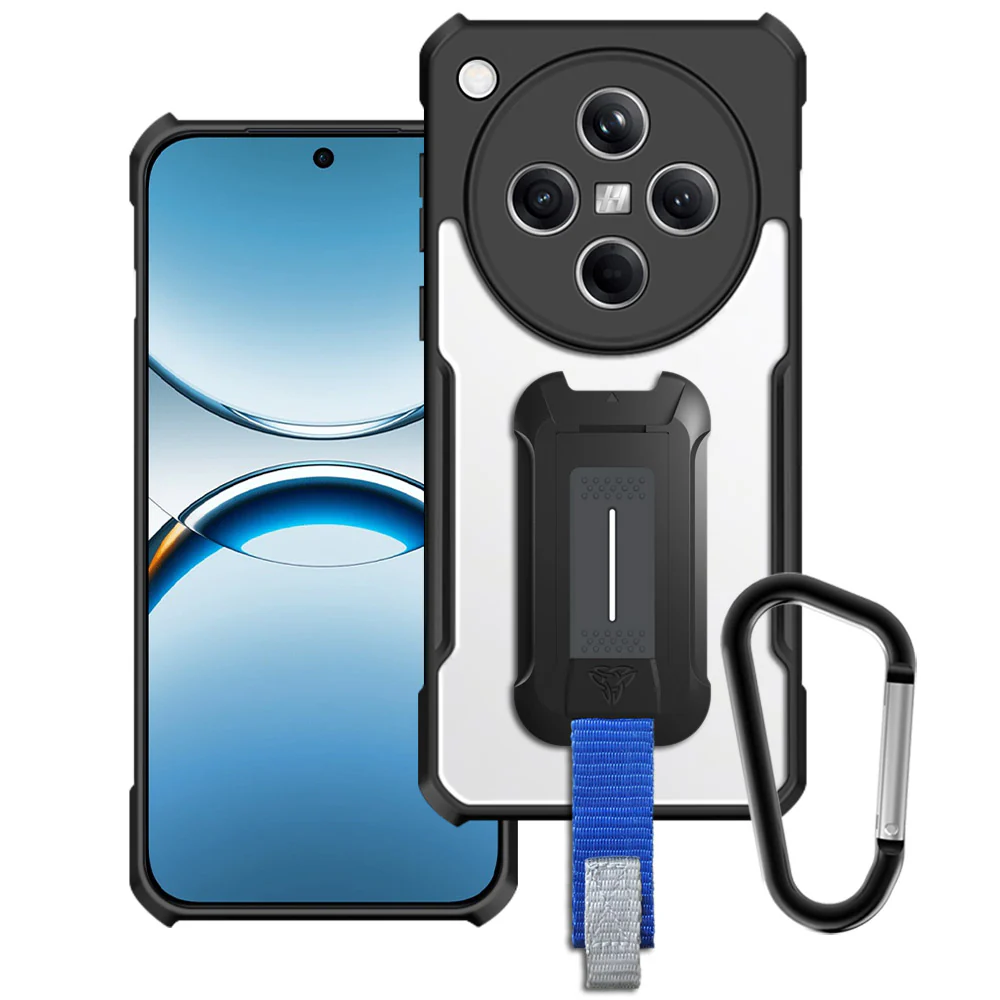 TX-OP24-FX8 |  OPPO Find X8 Case | Slim Shockproof Case w/ KEY Mount & Carabiner