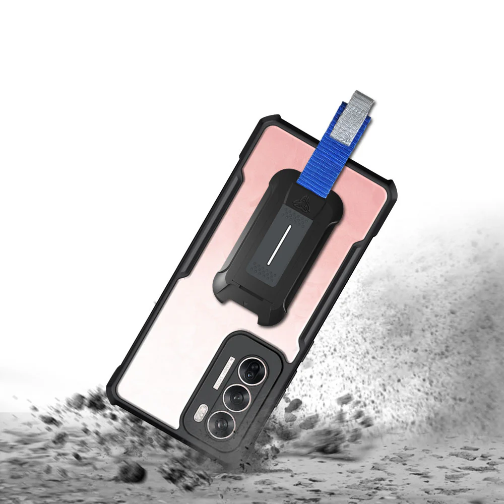 TX-OP24-RN12 | OPPO Reno12 5G Case | Slim Shockproof Case w/ KEY Mount & Carabiner - Image 8