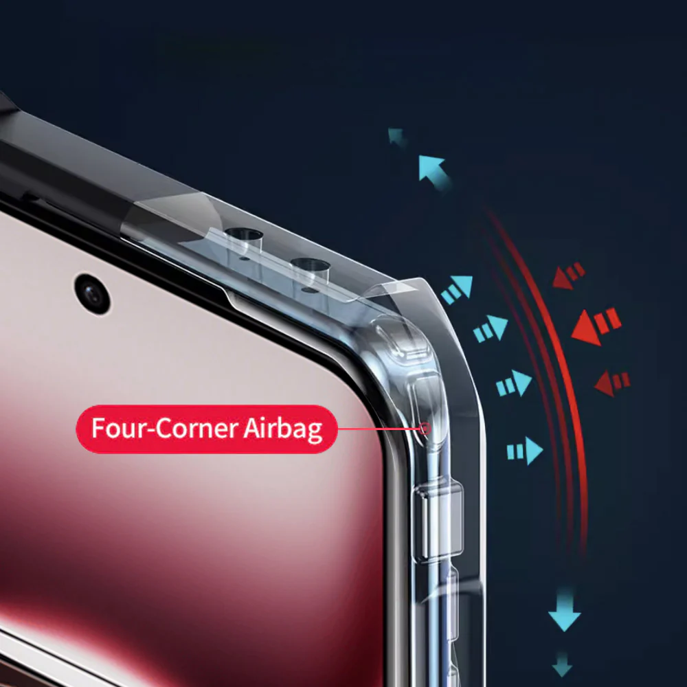 TX-OP24-RN12PR |  OPPO Reno12 Pro 5G Case | Slim Shockproof Case w/ KEY Mount & Carabiner - Image 7