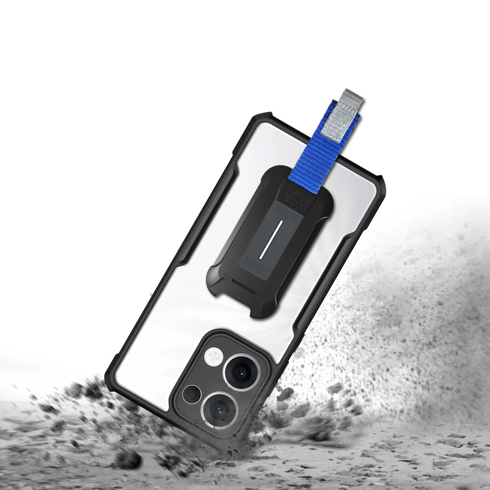 TX-OP25-RN13 |  OPPO Reno13 5G Case | Slim Shockproof Case w/ KEY Mount & Carabiner - Image 8