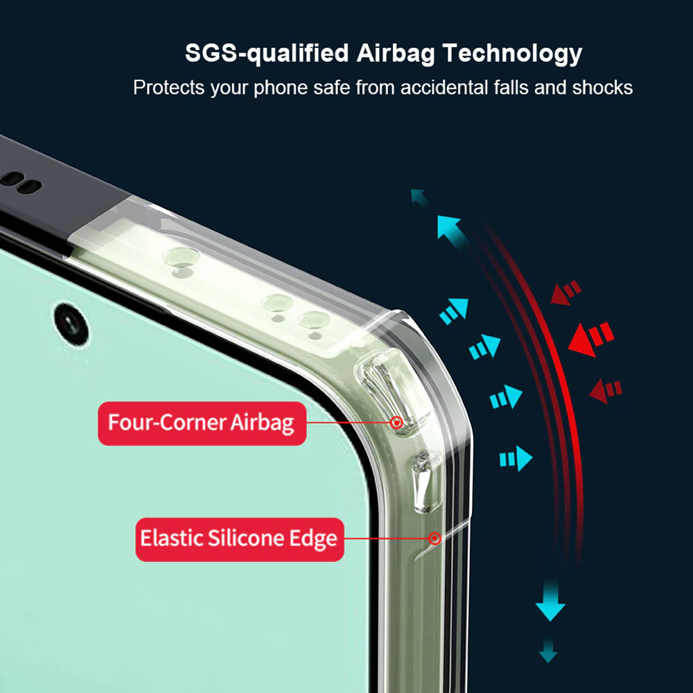 TX-OP25-RN14 |  OPPO Reno14 5G Case | Slim Shockproof Case w/ KEY Mount & Carabiner - Image 7