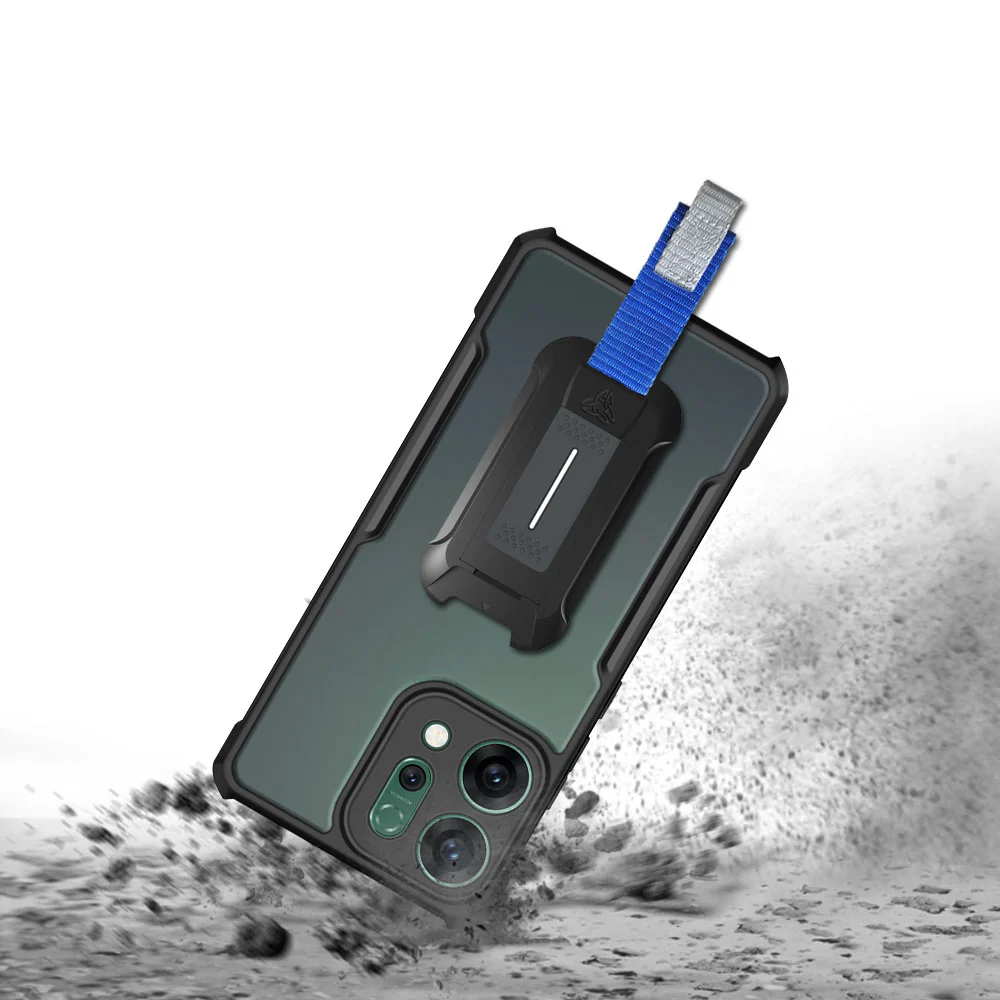 TX-OP25-RN14 |  OPPO Reno14 5G Case | Slim Shockproof Case w/ KEY Mount & Carabiner - Image 8