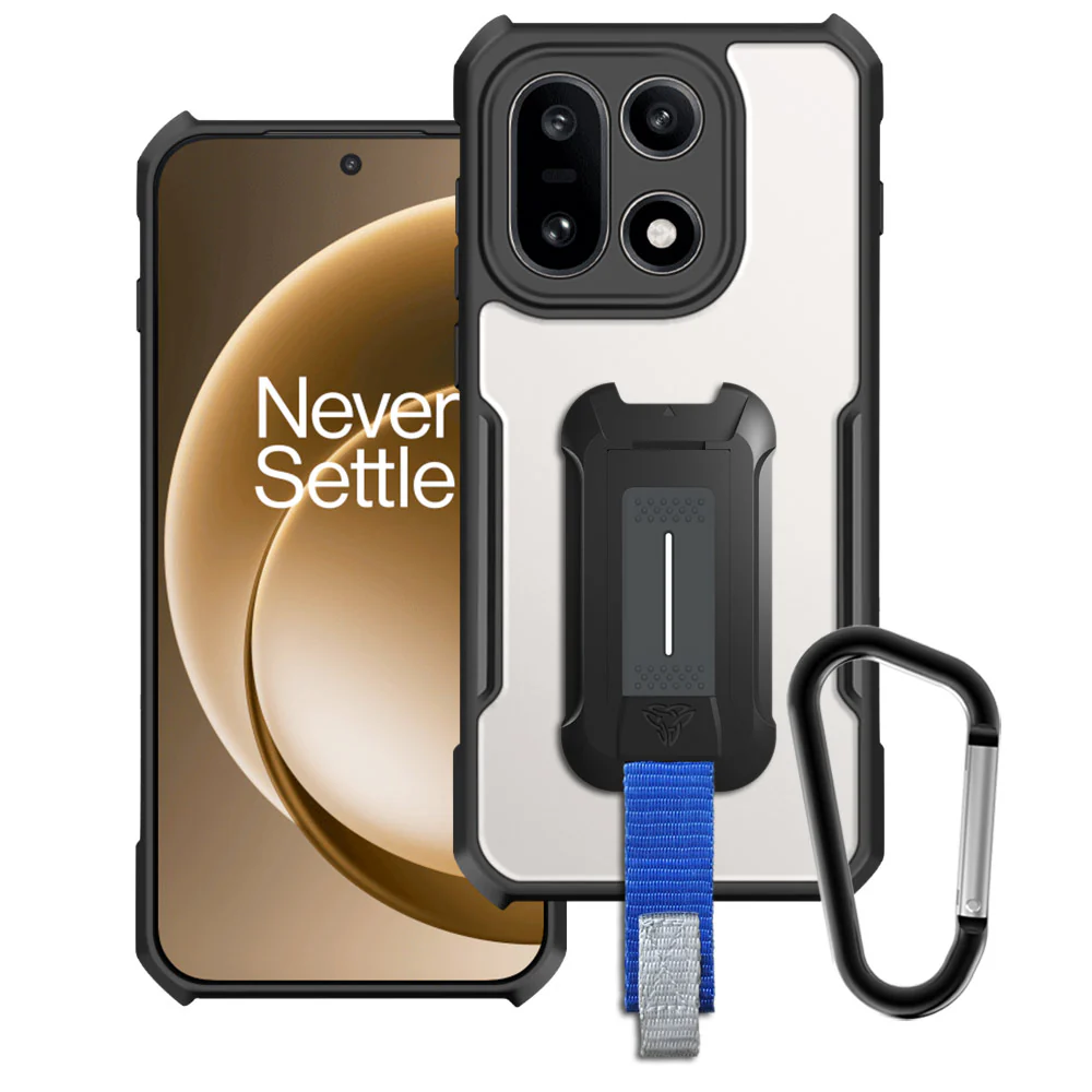 TX-PL25-15 | OnePlus 15 Case | Slim Shockproof Case w/ KEY Mount & Carabiner