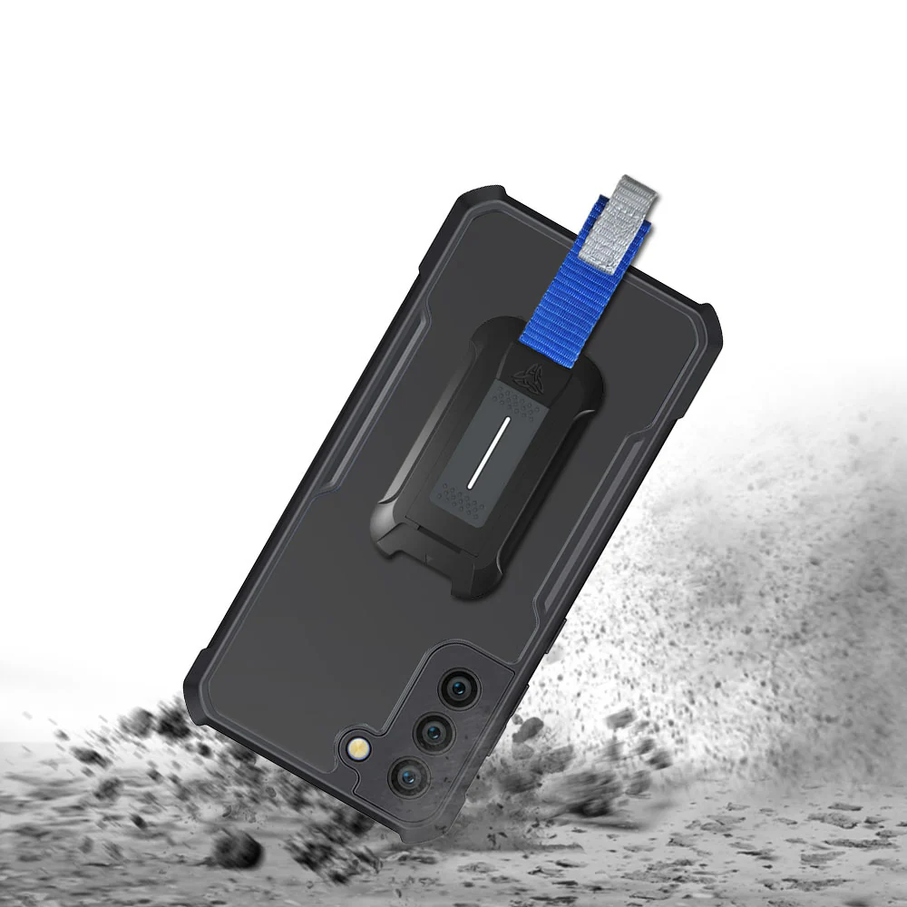 TX-SS21-S21P | Samsung Galaxy S21 Plus 5G Case | Slim Shockproof Case w/ KEY Mount & Carabiner - Image 2