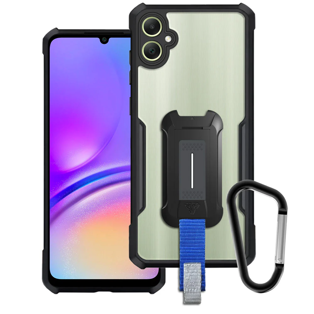 TX-SS23-A054G | Samsung Galaxy A05 4G SM-A055 Case | Slim Shockproof Case w/ KEY Mount & Carabiner