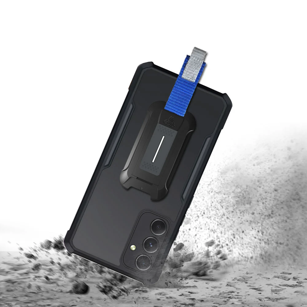 TX-SS23-A545G | Samsung Galaxy A54 5G SM-A546 Case | Slim Shockproof Case w/ KEY Mount & Carabiner - Image 2