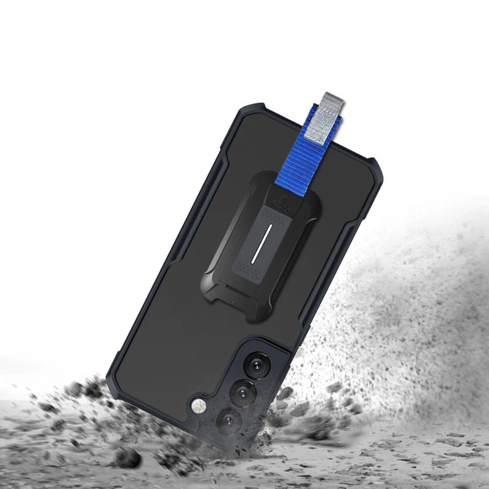 TX-SS23-S23P | Samsung Galaxy S23 Plus SM-S916 Case | Slim Shockproof Case w/ KEY Mount & Carabiner - Image 2