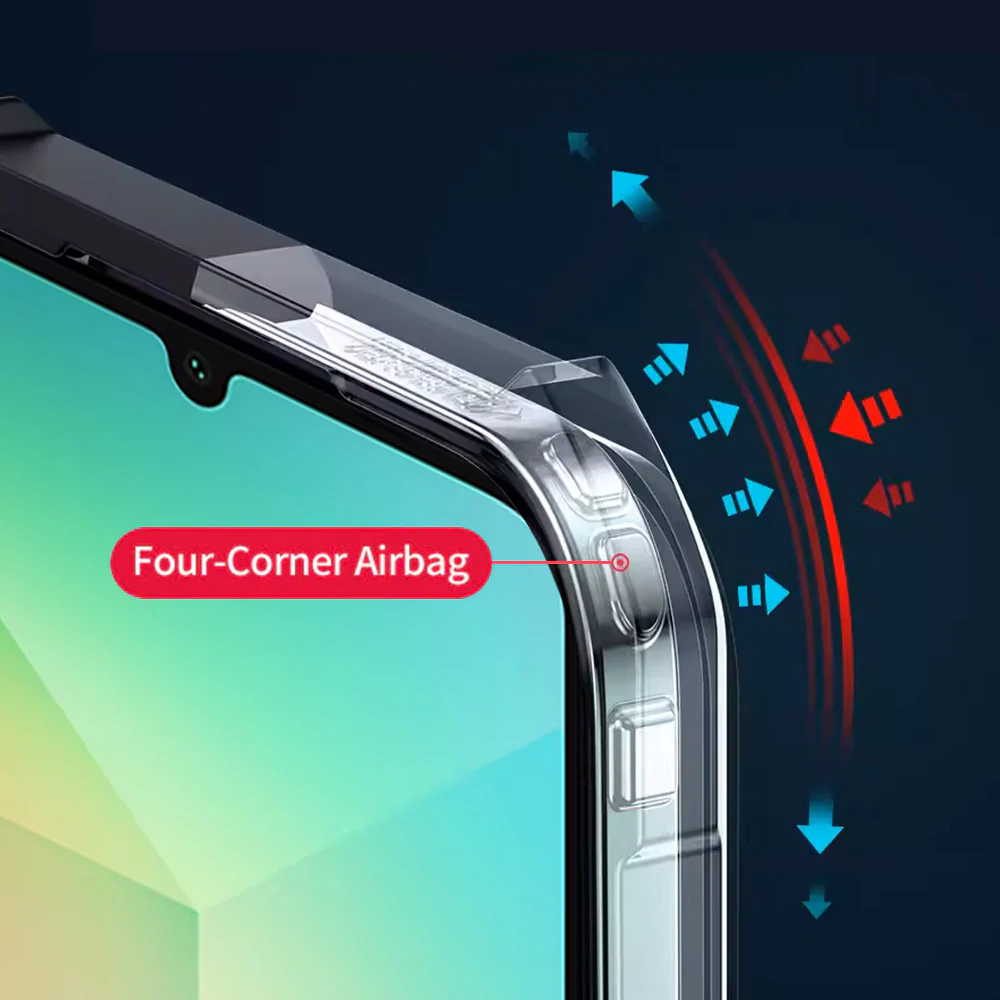 TX-SS24-A064G | Samsung Galaxy A06 4G SM-A065 Case | Slim Shockproof Case w/ KEY Mount & Carabiner - Image 7