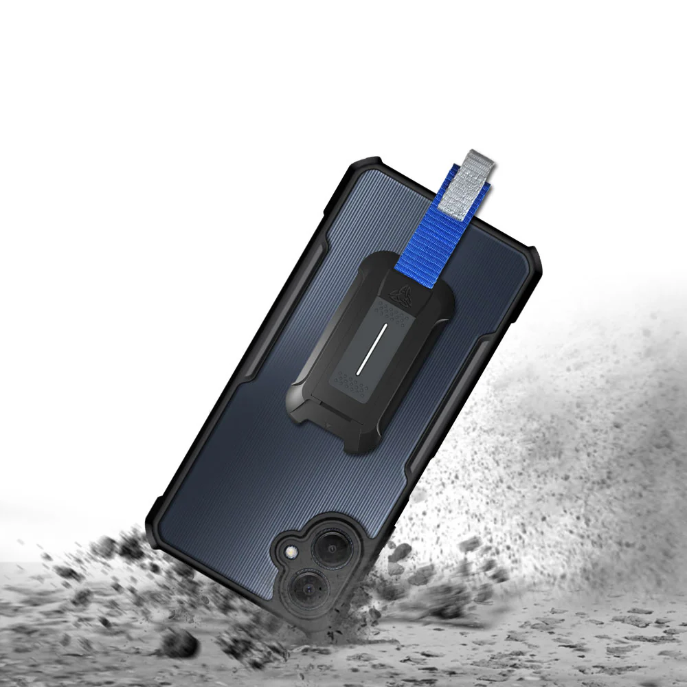 TX-SS24-A064G | Samsung Galaxy A06 4G SM-A065 Case | Slim Shockproof Case w/ KEY Mount & Carabiner - Image 8
