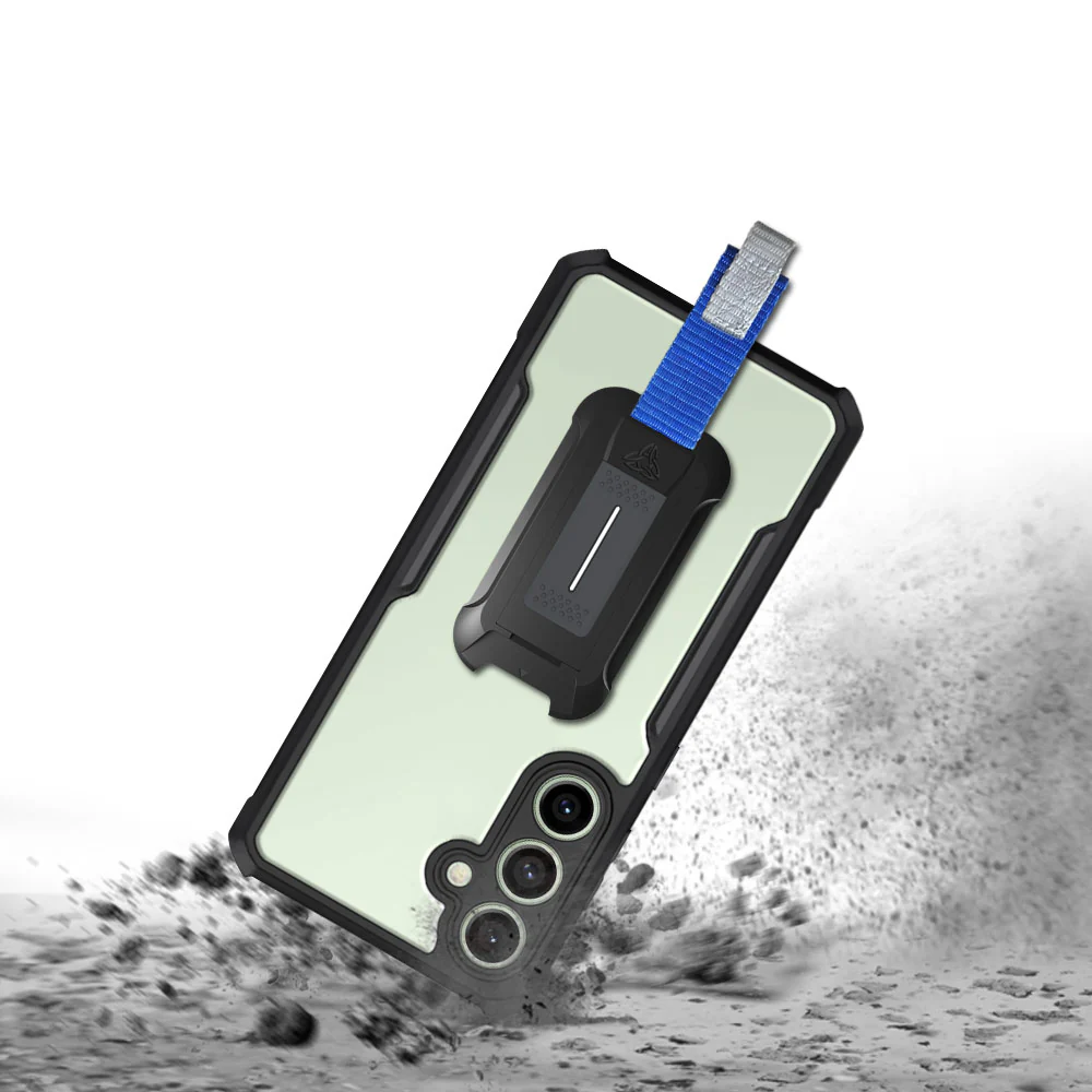 TX-SS24-S24FE | Samsung Galaxy S24 FE SM-S721 Case | Slim Shockproof Case w/ KEY Mount & Carabiner - Image 8
