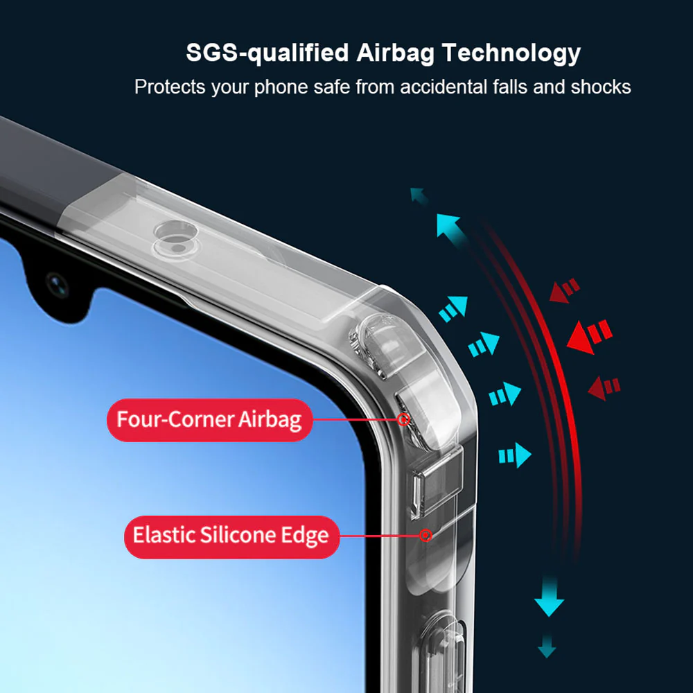 TX-SS25-A175G | Samsung Galaxy A17 5G SM-A176 / A17 4G SM-A175 Case | Slim Shockproof Case w/ KEY Mount & Carabiner - Image 7