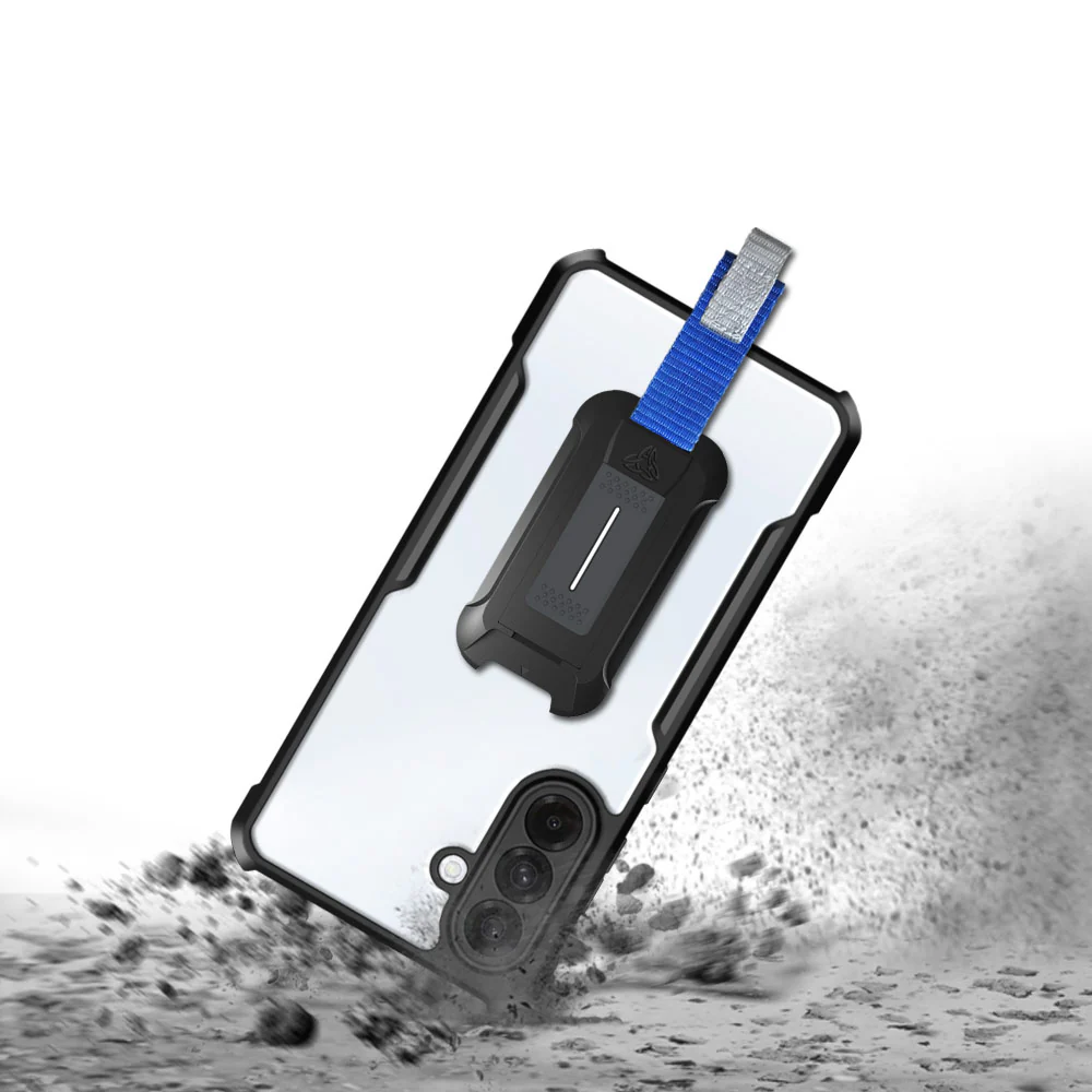 TX-SS25-A365G | Samsung Galaxy A36 5G SM-A366 Case | Slim Shockproof Case w/ KEY Mount & Carabiner - Image 8