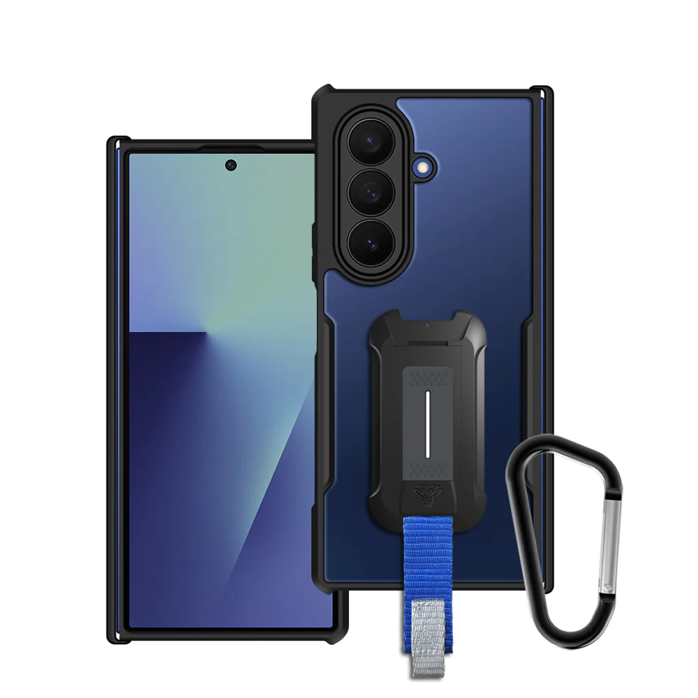 TX-SS25-ZFOLD7 | Samsung Galaxy Z Fold7 SM-F966 Case | Slim Shockproof Case w/ KEY Mount & Carabiner