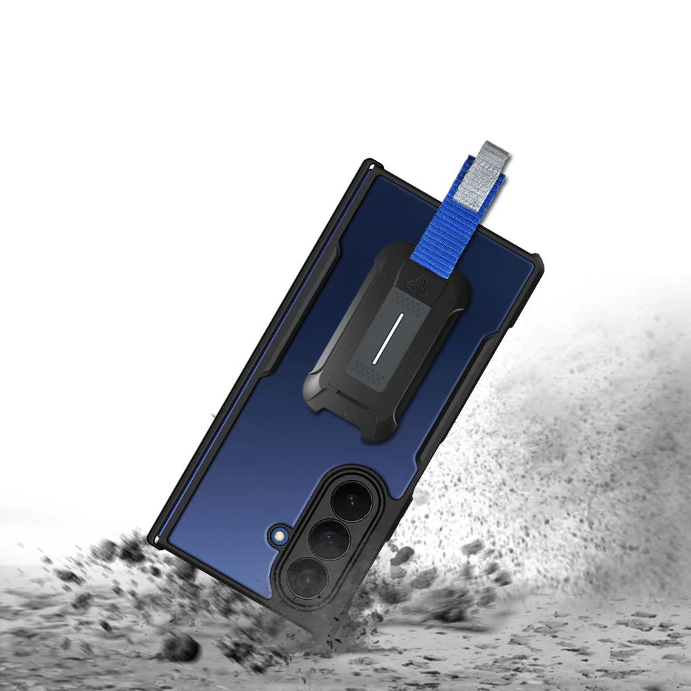 TX-SS25-ZFOLD7 | Samsung Galaxy Z Fold7 SM-F966 Case | Slim Shockproof Case w/ KEY Mount & Carabiner - Image 9