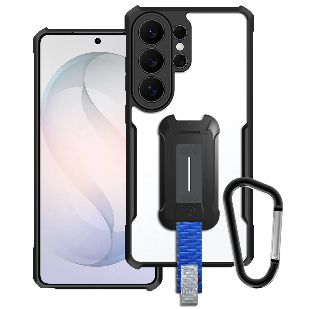 TX-SS26-S26U | Samsung Galaxy S26 Ultra SM-S948 Case | Slim Shockproof Case w/ KEY Mount & Carabiner