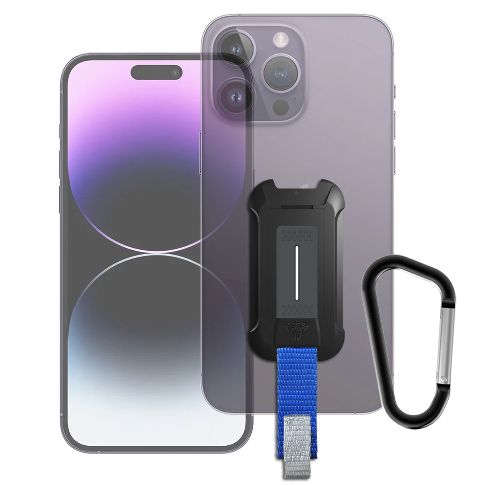 UA-K1_IPH | Armor-x X-mount universal adaptor ActiveKEY multifunction tool with carabiner | Design for iPhone